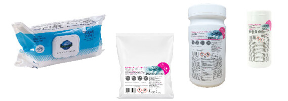 Disinfectant Wipes containing Alcohol