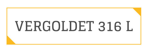 Verguld 316 L