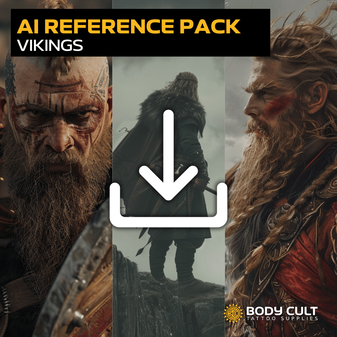 Body Cult Tattoo Supplies - AI Reference Pack - Vikings