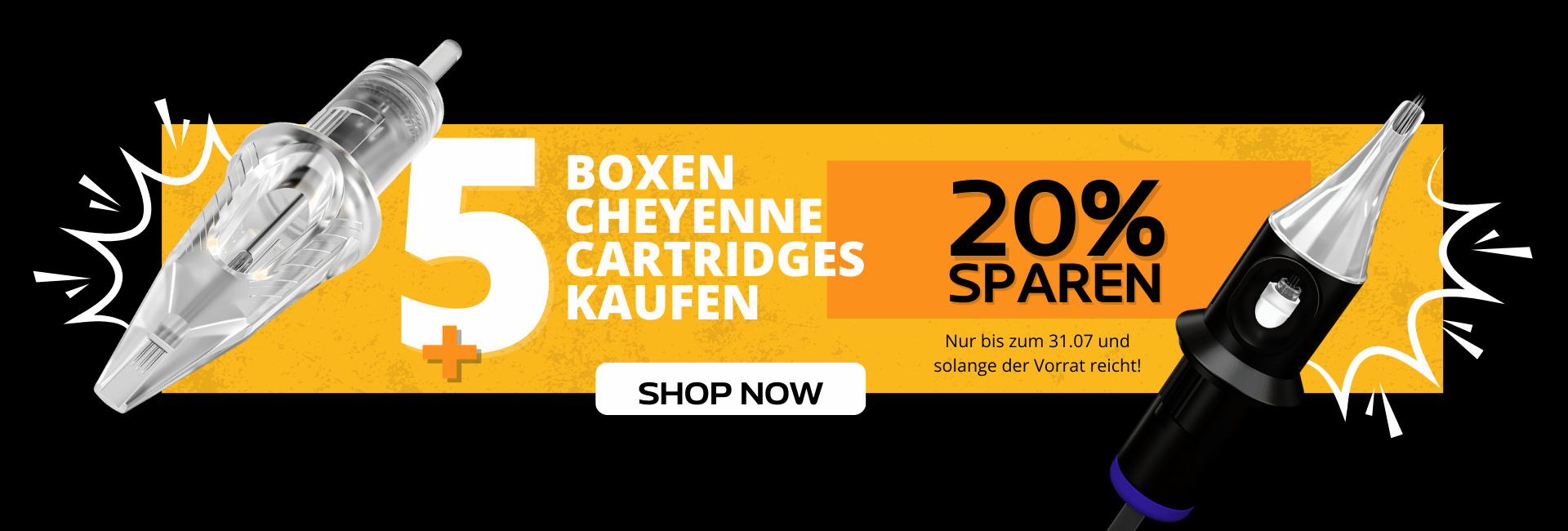 5 oder mehr Boxen Cheyenne Cartridges kaufen - 20 % sparen
