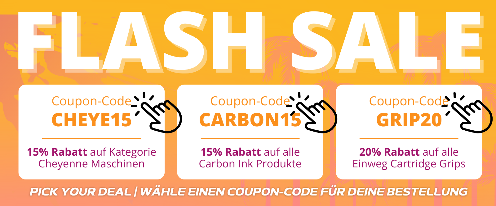 Unsere aktuelle Flash-Sale-Aktion