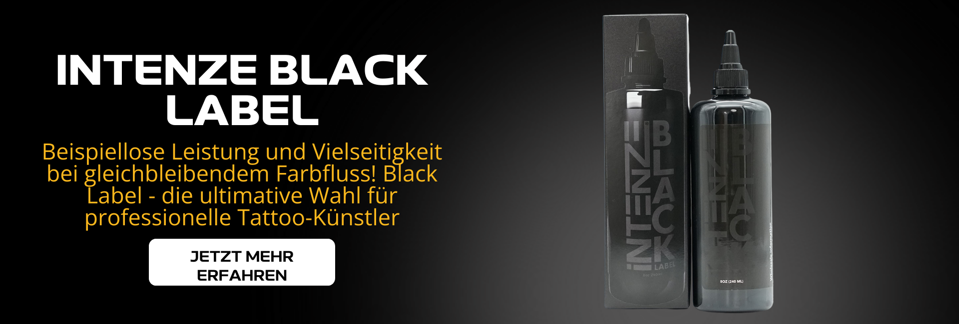 Intenze Ink Black Label