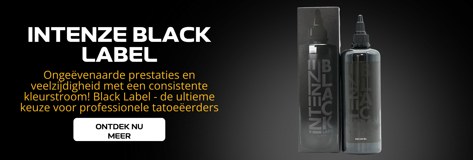 Intenze Ink Black Label