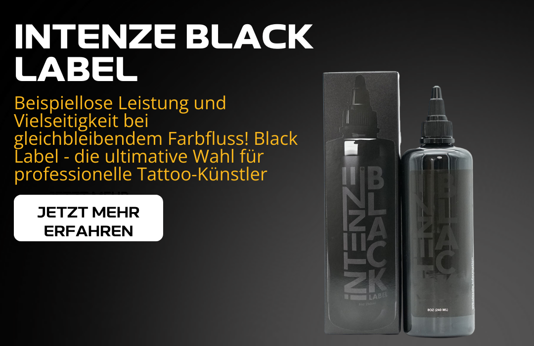 Intenze Ink Black Label Banner