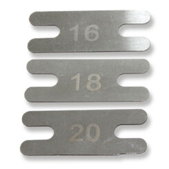 Machine Backsprings - Edelstahl Nr. 20 - 0,48 mm stark x...