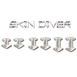 Skin Diver - Dermal - Titan Grad 23 Disc 3 mm x 1,2 mm...