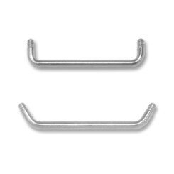 Surface bars - Basic Titan - 90 degrees - 1,6 mm x 12 mm...