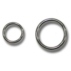 Segmentring - 316 L Chirurgenstahl - 1,2 mm x 8 mm - 5...