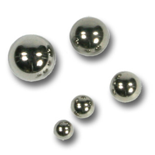 Klemmkugel - 316 L Chirurgenstahl - 4 mm  - 10 Stück/Pack