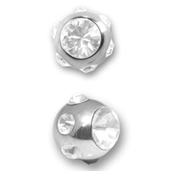 Tiffany balls - 316 L stainless steel - 1,6 mm x 5 mm -...