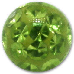 Bioplast Push Stud - Titan - 2,5 mm PE Light Green - 5...