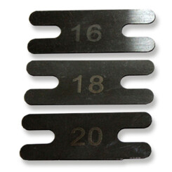 Machine Backsprings Carbon - Steel Nr. 18 - 0,44 mm thick...