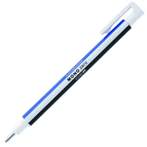 TOMBOW - Mono Zero Eraser - Rund - Weiß