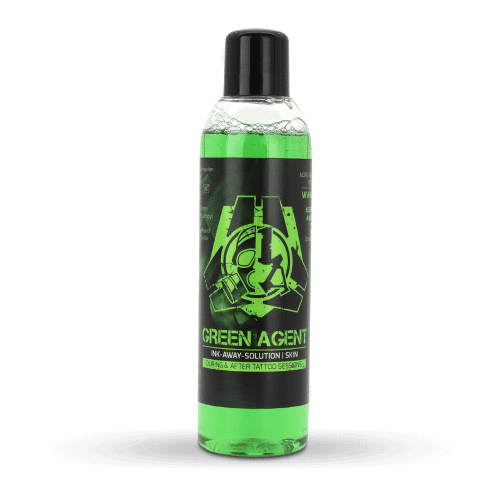 THE INKED ARMY - Reinigungslösung - Green Agent Skin Konzentrat - 200 ml