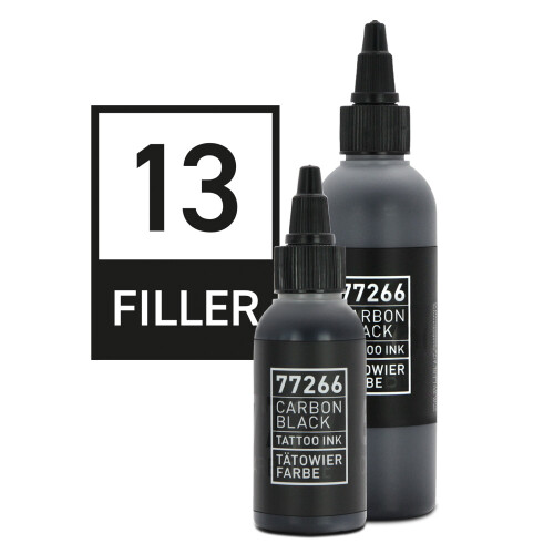 CARBON BLACK - Tattoo Ink - Filler 13