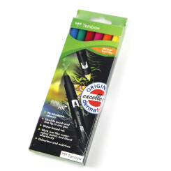 TOMBOW - ABT Dual Brush Pen - Dermatest - 6 kleuren