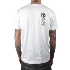 The Inked Army - Heren - T-shirt - Wit