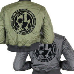 The Inked Army - Dames - Diamond Quilt Short Bomber