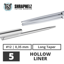 THE INKED ARMY - Shrapnelz Tattoo Nadeln - 5 Hollow Liner...