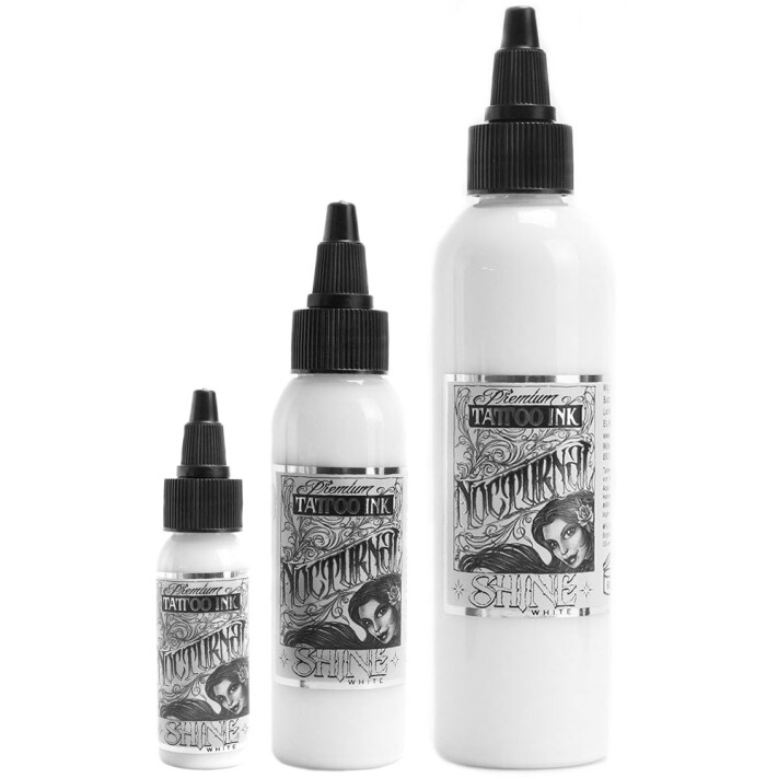 NOCTURNAL INK - Tattoo Colors - Shine White buy online | Body Cult