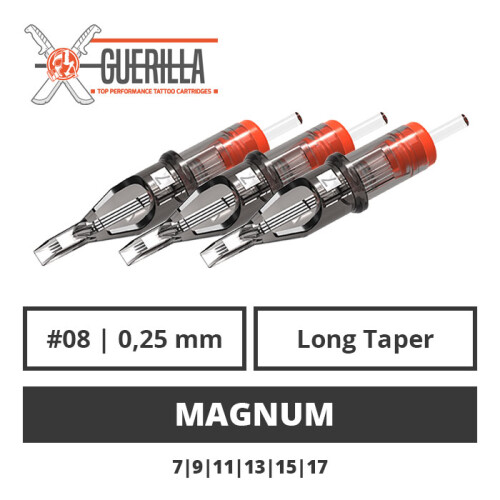 THE INKED ARMY - Guerilla Tattoo Cartridges - Magnum - 0.25 LT
