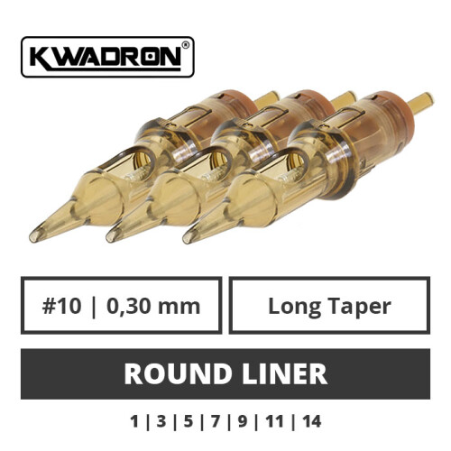 KWADRON - Tattoo Cartridges - Round Liner - 0.30 LT