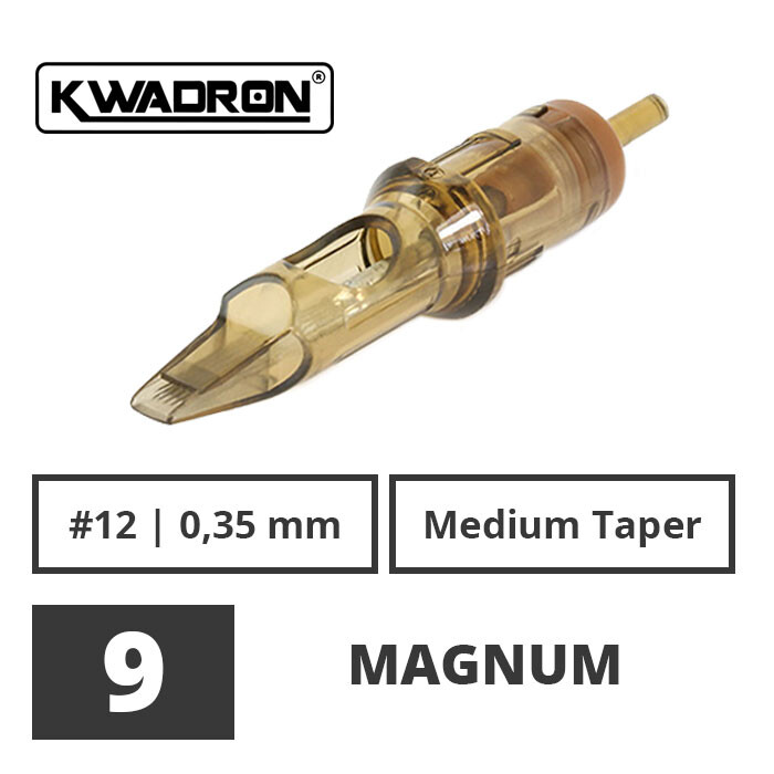 KWADRON Tattoo Cartridges 9 Magnum 0,35 MT buy online Body Cult