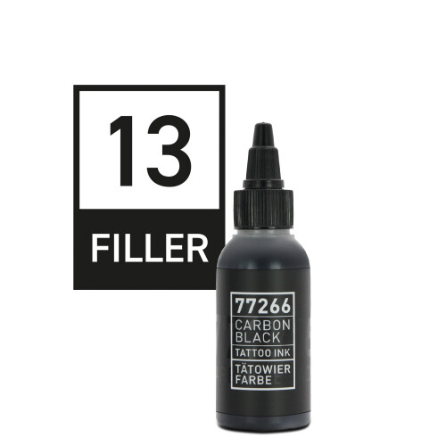 CARBON BLACK - Tattoo Ink - Filler 13 - 50 ml