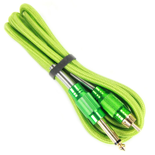 FANCY RCA - Cord cable - 180 cm  Green