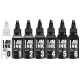 I AM INK - Tattoo Farbe - The First Generation Set - 7 Farbtöne 50 ml