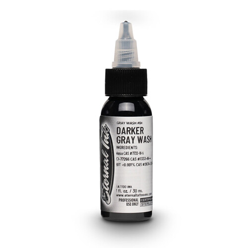 ETERNAL INK - Tattoo Ink - Darker Gray Wash 120 ml