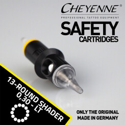 CHEYENNE - Safety Cartridges - 13 Ronde Shader - 0,30 LT...