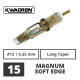 KWADRON - Sublime - Tattoo Cartridges - 15 Soft Edge Magnum - 0.35 LT