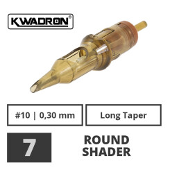 KWADRON - Needle Cartridges - 7 Round Shader - 0,30 LT