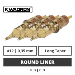 KWADRON - Needle Cartridges - Round Liner - 0,35 LT