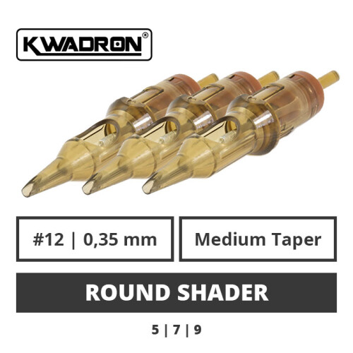 KWADRON - Cartridges - Round Shader - 0,35 MT