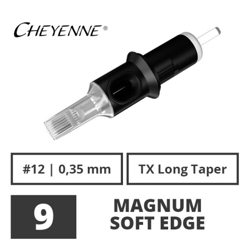 CHEYENNE - Safety Cartridges - 9 Magnum Soft Edge TX - 0,35 - LT - 20 St.