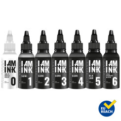 I AM INK - Tatoeage Inkts - The First Generation Set - 7...