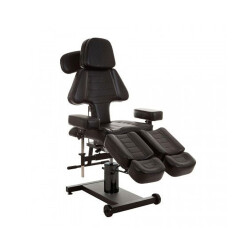 Hydraulic Client Tattoo Chair - Black