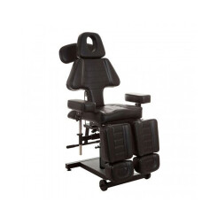 Hydraulic Client Tattoo Chair - Black