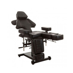 Hydraulic Client Tattoo Chair - Black