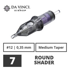 Da Vinci Cartridges - 7 Round Shader - 0,35 mm MT