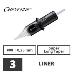 CHEYENNE - Capillary Cartridges - 3 Liner 0.25 SLT - 20...