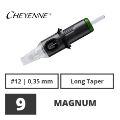 CHEYENNE - Capillary Cartridges - 9 Magnum 0,35 LT - 20 Stk