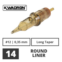 KWADRON - Tattoo Cartridges - 14 Round Liner - 0.35 LT