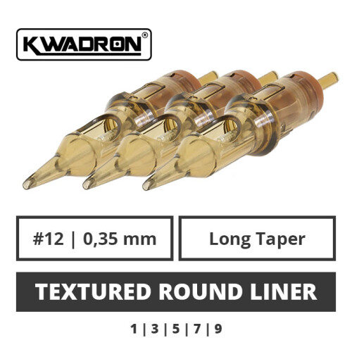 KWADRON - Cartridges - Textured Round Liner - 0,35 LT