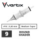 VERTIX - Tattoo Cartridges - 9 Round Shader 0,30 mm MT