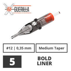 THE INKED ARMY - Guerilla Tattoo Cartridges - 5 Bold...