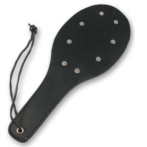 Paddle - Leder Oval mit Nieten