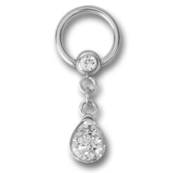 Intieme BCR Hanger - Druppels met Swarovski Kristal 1,6...